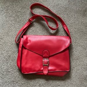 Red Messenger Bag
